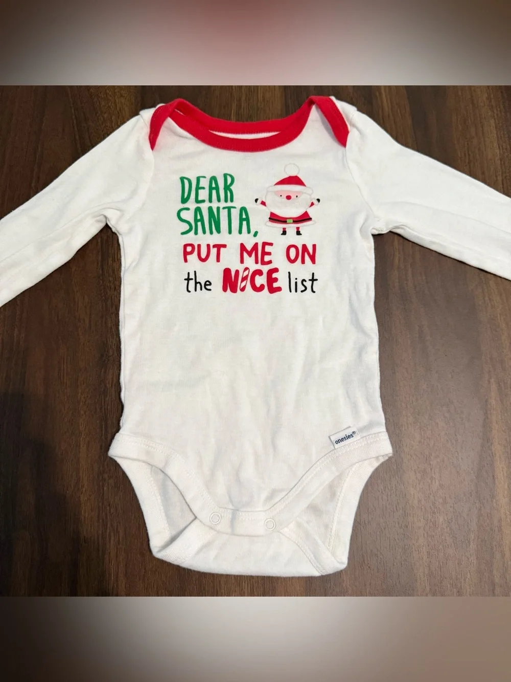 ✨3/$6✨ Baby boy Christmas onesie